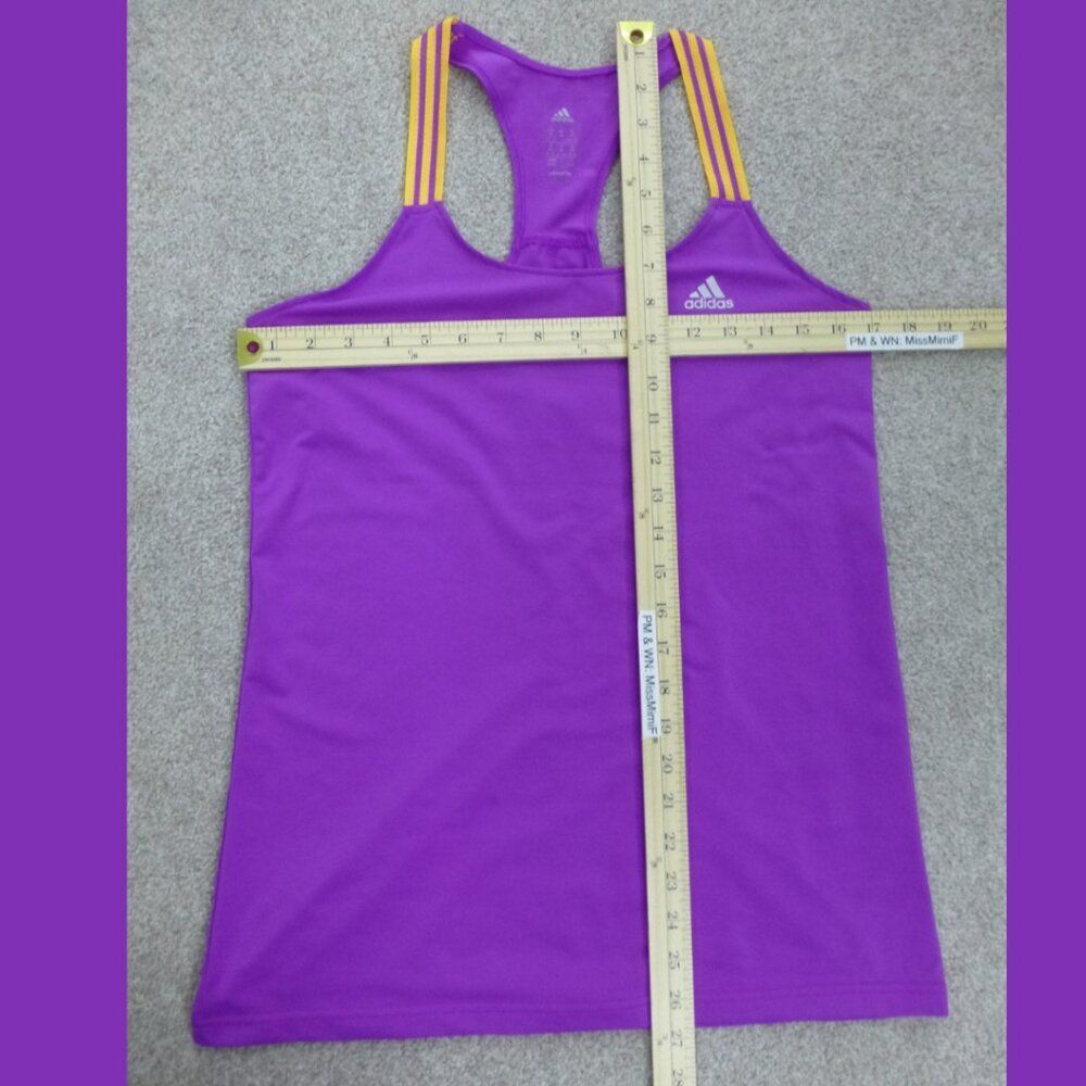 Adidas Racerback Lakers Color Climalite Racer BackTank Top - Picture 8 of 10